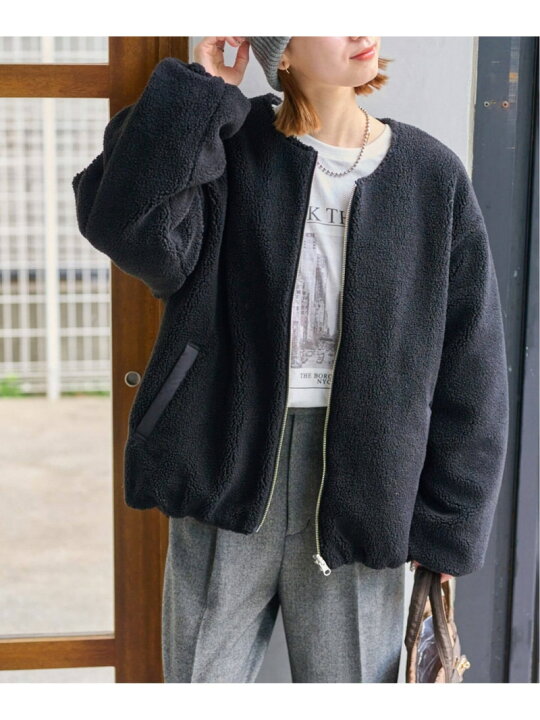 楽天市場】《WEB限定》リバーシブルボアブルゾン JOURNAL STANDARD 