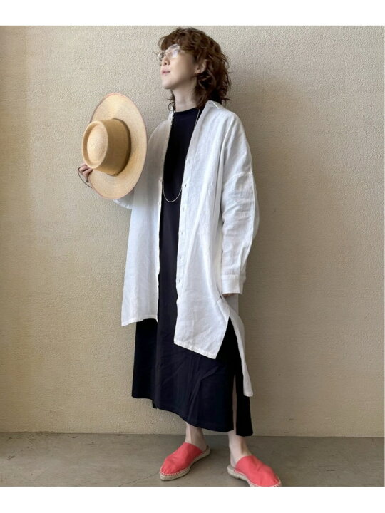 楽天市場】【SALE／30%OFF】40リネン チュニックシャツ journal 