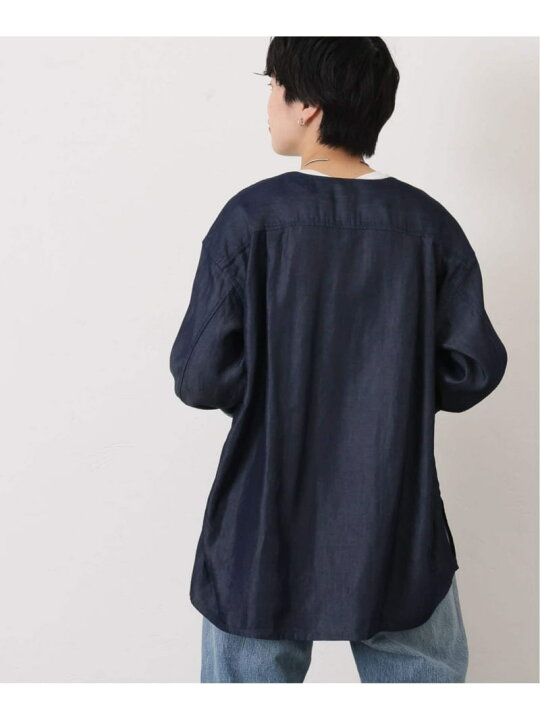 楽天市場】リヨセルデニム Vネックシャツ journal standard luxe 