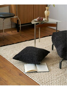 CUSHION COVER BOUCLE �N�b�V�����J�o�[45cm JOURNAL STANDARD FURNITURE �W���[�i���X�^���_�[�h�t�@�j�`���[ �C���e���A�E�����G�� �N�b�V�����E�N�b�V�����J�o�[ �u���b�N�y���������z[Rakuten Fashion]