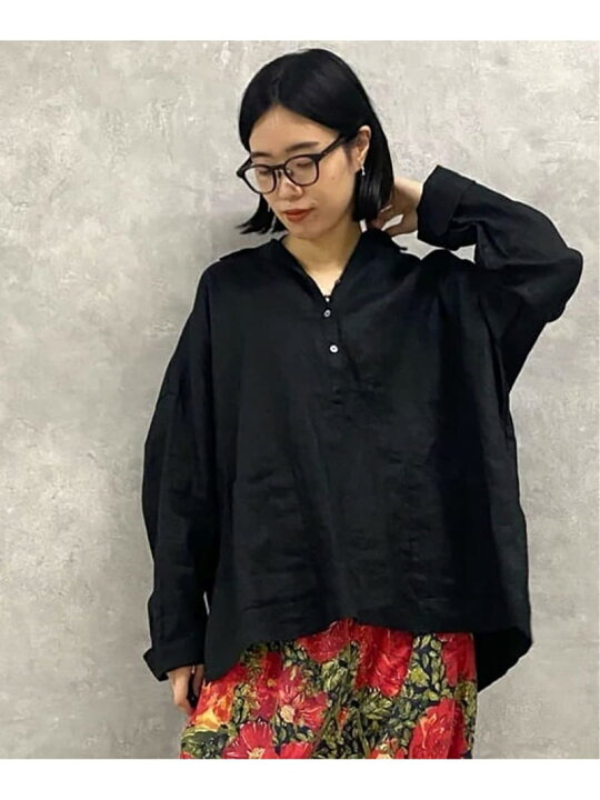 楽天市場】リネンワッシャー スキッパーシャツ journal standard luxe 