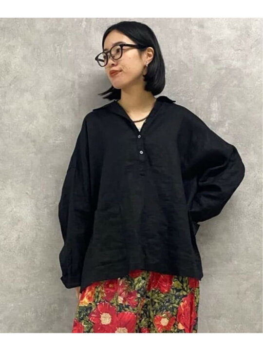 楽天市場】リネンワッシャー スキッパーシャツ journal standard luxe 