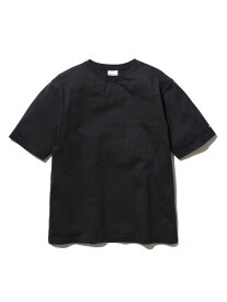 SNOWPEAK / スノーピーク Recycled Cotton Heavy T-Shirt TS-22SU401R JOURNAL STANDARD relume ジャーナル スタンダード レリューム トップス カットソー・Tシャツ ブラック【送料無料】[Rakuten Fashion]