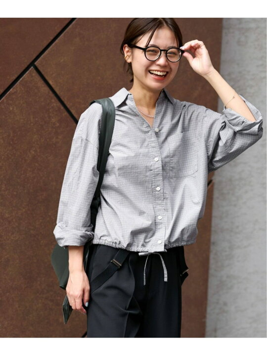 楽天市場】オーガニックコットンチェックドロストシャツ JOURNAL 