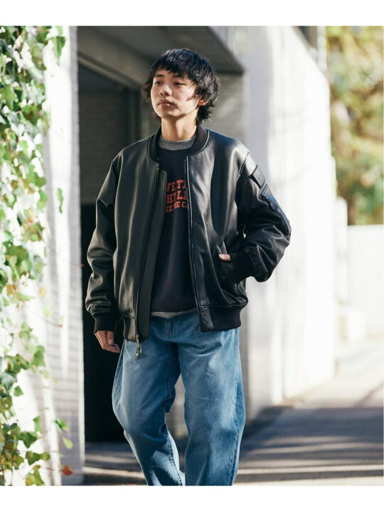 楽天市場】【SALE／30%OFF】【Schott / ショット】別注 LEATHER MA-1 