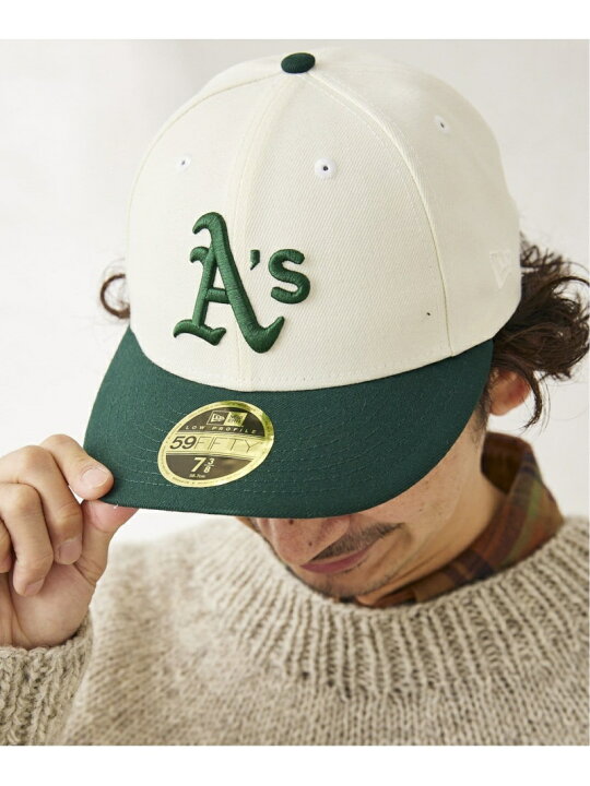 楽天市場】【NEW ERA / ニューエラ】別注 アスレチックス 59FIFTY LOW 