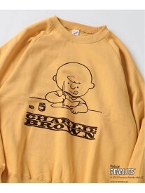 PEANUTS / ピーナッツ 別注 FANTASY A&G INC プリントスウェット WINTER JOURNAL STANDARD relume ジャーナル スタンダード レリューム トップス スウェット・トレーナー イエロー ブラック グレー ネイビー ブルー【送料無料】[Rakuten Fashion]