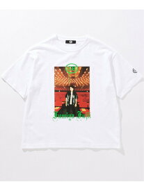 【GB by BABA】standing the man Tシャツ JOURNAL STANDARD ジャーナル スタンダード トップス カットソー・Tシャツ ブラック ホワイト【送料無料】[Rakuten Fashion]