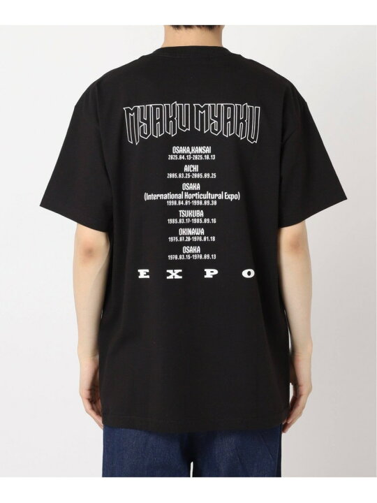 楽天市場】ミャクミャク 別注 ロックツアーTシャツ JOURNAL STANDARD