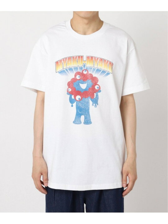 楽天市場】ミャクミャク 別注 ロックツアーTシャツ JOURNAL STANDARD 