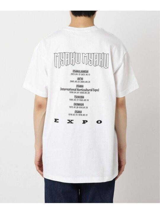 楽天市場】ミャクミャク 別注 ロックツアーTシャツ JOURNAL STANDARD 