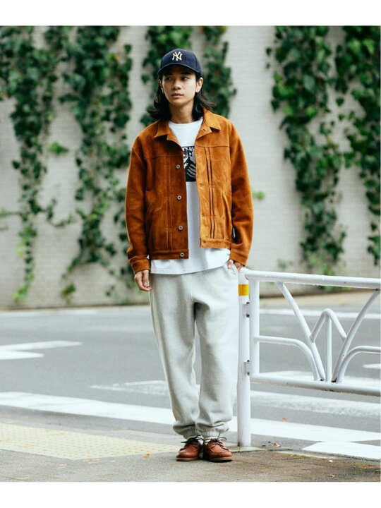 楽天市場】【SALE／30%OFF】ゴートスエード トラッカージャケット 