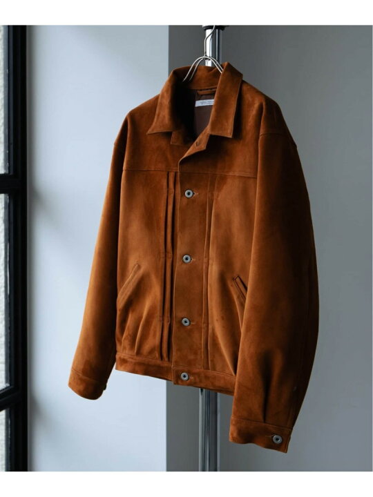 楽天市場】【SALE／30%OFF】ゴートスエード トラッカージャケット 