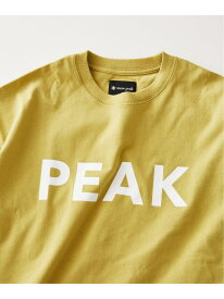 【SNOW PEAK / スノーピーク】別注 SP Logo Tシャツ JOURNAL STANDARD relume ジャーナル スタンダード レリューム トップス カットソー・Tシャツ ブラック ホワイト ピンク【送料無料】[Rakuten Fashion]