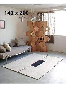 LINEAR GEO RUG 140X200 ���C�i�[�W�I ���O JOURNAL STANDARD FURNITURE �W���[�i���X�^���_�[�h�t�@�j�`���[ �C���e���A�E�����G�� �J�[�y�b�g�E���O�E�}�b�g �O���[�y���������z[Rakuten Fashion]