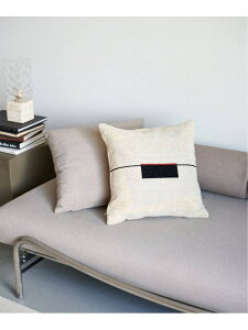 LINEAR GEO CUSHION COVER �N�b�V�����J�o�[45cm JOURNAL STANDARD FURNITURE �W���[�i���X�^���_�[�h�t�@�j�`���[ �C���e���A�E�����G�� �N�b�V�����E�N�b�V�����J�o�[ �O���[[Rakuten Fashion]