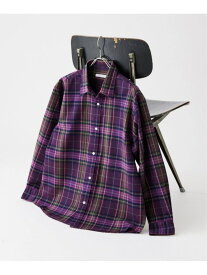 パターン レギュラー カラー ネル シャツ JOURNAL STANDARD ジャーナル スタンダード トップス シャツ・ブラウス ブラウン カーキグリーン ネイビー パープル【送料無料】[Rakuten Fashion]