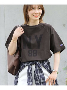 �s�ǉ��t�ʒ��yChampion/�`�����s�I���z16s/1 Jersey TEE Bleach Wash:T�V���c JOURNAL STANDARD relume �W���[�i�� �X�^���_�[�h �������[�� �g�b�v�X �J�b�g�\�[�ET�V���c �u���E�� �O���[ �u���b�N�y������