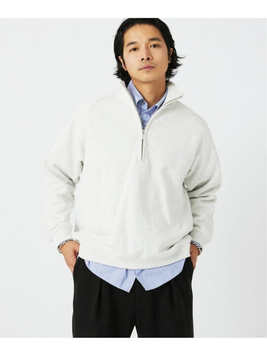 楽天市場】【SALE／30%OFF】へビーウェイト ハーフジップ スウェット 
