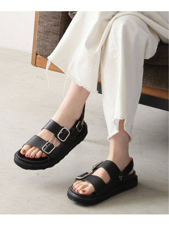 MOHI モヒバックル3ストラップサンダル - サンダル