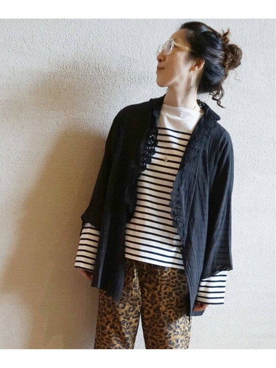 楽天市場】【SALE／30%OFF】コットンガーゼ レースガウン journal 