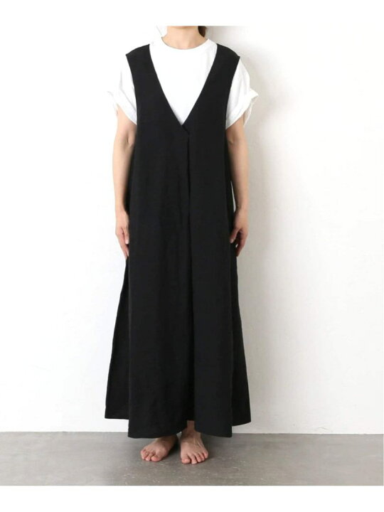 楽天市場】【SALE／30%OFF】リネンワッシャー Vネックノースリーブ 