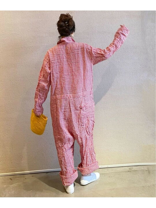 楽天市場】【SALE／30%OFF】リネンギンガム オールインワン journal 