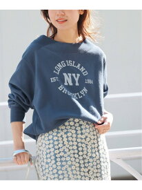 【SALE／30%OFF】オフショルロゴスウェット JOURNAL STANDARD relume ジャーナル スタンダード レリューム トップス スウェット・トレーナー ブラウン ネイビー【RBA_E】【送料無料】[Rakuten Fashion]