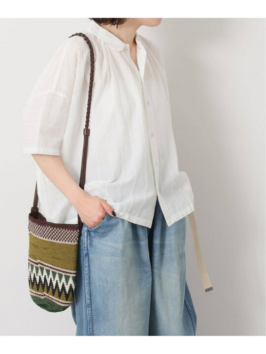 楽天市場】ドビーストライプ ギャザーシャツ journal standard luxe 