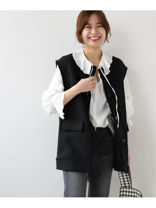 楽天市場】【SALE／30%OFF】クルーネックツイードベスト JOURNAL  