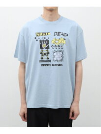 BRAIN DEAD / ブレインデッド INFINITE GESTURES T-SHIRT BDS24T00003837BL05 JOURNAL STANDARD ジャーナル スタンダード トップス カットソー・Tシャツ ブルー【送料無料】[Rakuten Fashion]