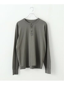 【SALE／30%OFF】SAVE KHAKI UNITED L/S SUPIMA JERSEY HENLEY JOURNAL STANDARD ジャーナル スタンダード トップス カットソー・Tシャツ ブラック グレー ホワイト【RBA_E】【送料無料】[Rakuten Fashion]