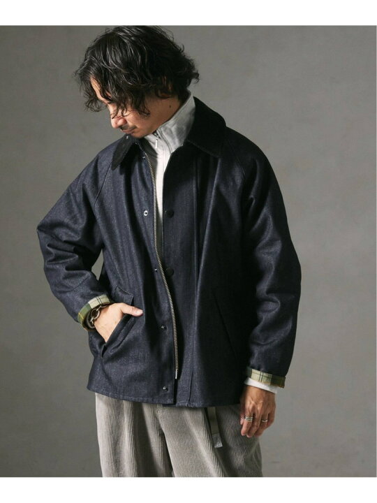 楽天市場】【SALE／30%OFF】Barbour / バブアー 別注 デニムトランス
