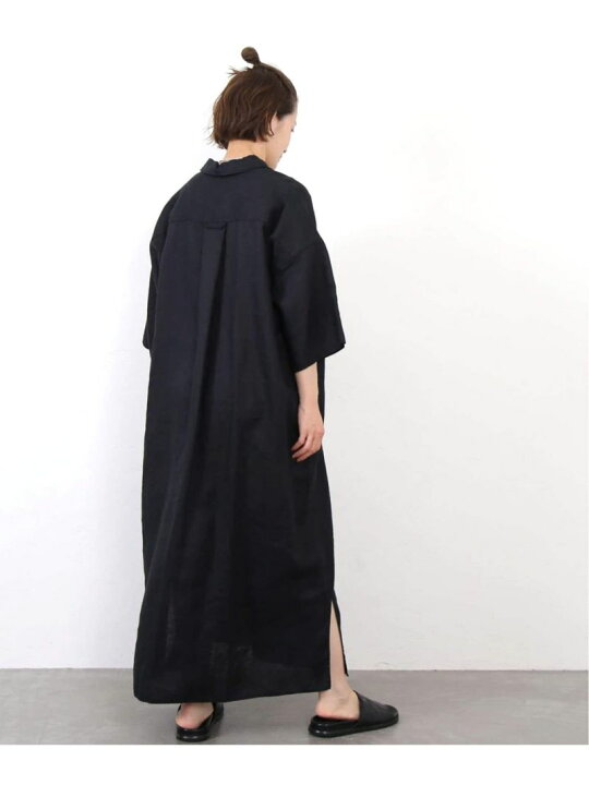 楽天市場】【SALE／30%OFF】40リネンワッシャー シャツワンピース 