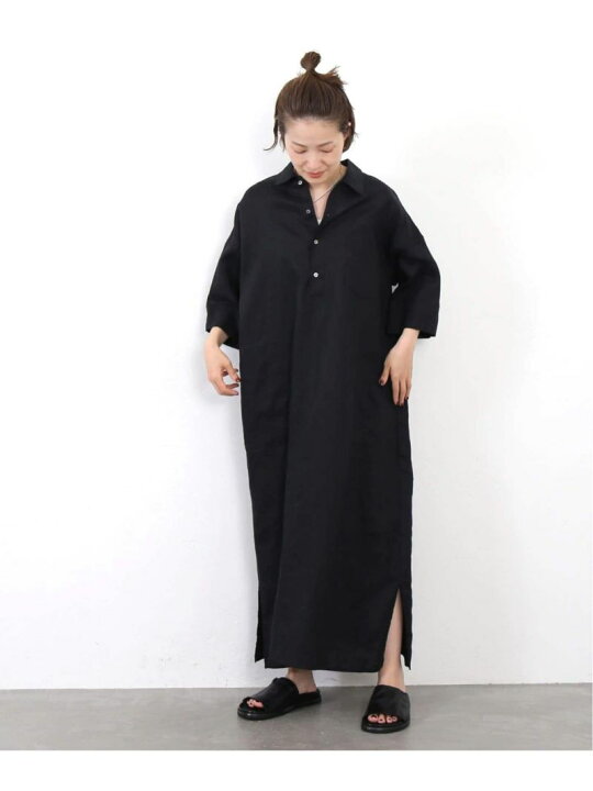 楽天市場】【SALE／30%OFF】40リネンワッシャー シャツワンピース 