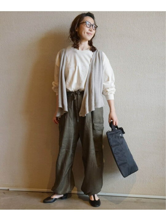 楽天市場】【SALE／30%OFF】リネンヘリン カーゴパンツ journal  