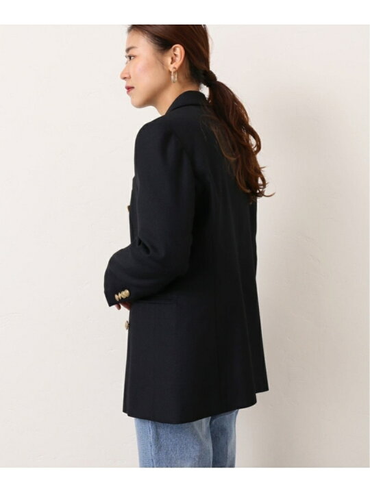 楽天市場】T/Wギャバ NAVY ブレザー JOURNAL STANDARD relume 