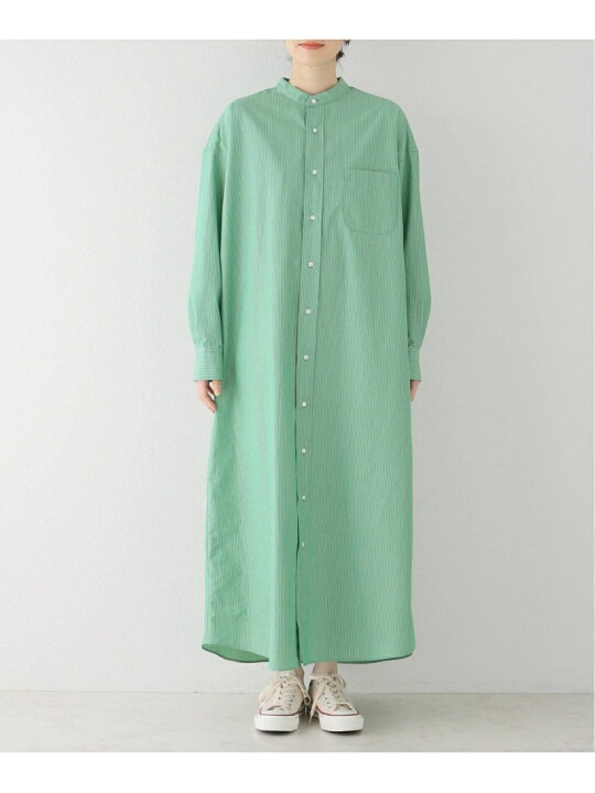 楽天市場】【SALE／30%OFF】ストライプワッシャーシャツワンピース 