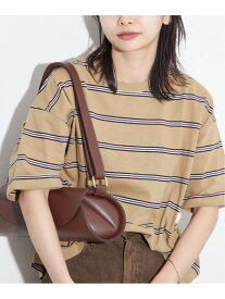 《追加3》汗ジミ防止ボーダービッグT JOURNAL STANDARD ジャーナル スタンダード トップス カットソー・Tシャツ ベージュ ブラウン グリーン ネイビー【送料無料】[Rakuten Fashion]