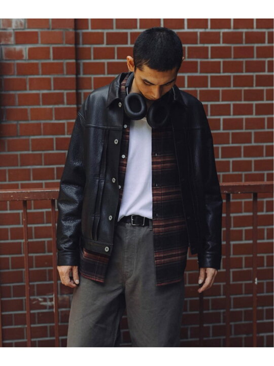 楽天市場】NZ ラムレザー トラッカージャケット JOURNAL STANDARD 