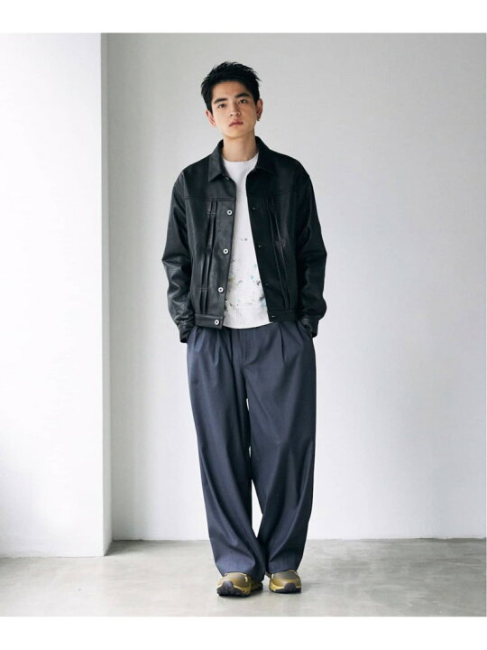 楽天市場】NZ ラムレザー トラッカージャケット JOURNAL STANDARD 