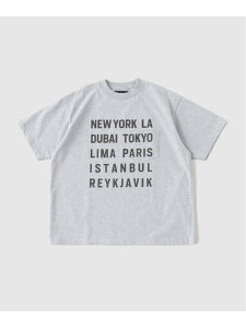 MODMNT / ���h�����g TOUR CITIES TEE JOURNAL STANDARD �W���[�i�� �X�^���_�[�h �g�b�v�X �J�b�g�\�[�ET�V���c �O���[�y���������z[Rakuten Fashion]