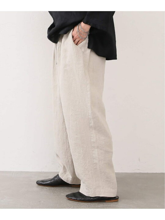楽天市場】リネンワッシャー イージーパンツ journal standard luxe  
