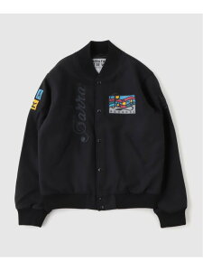 by Parra All the best varsity jacket JOURNAL STANDARD �W���[�i�� �X�^���_�[�h �W���P�b�g�E�A�E�^�[ �X�^�W�����E�X�J�W���� �u���b�N�y���������z[Rakuten Fashion]