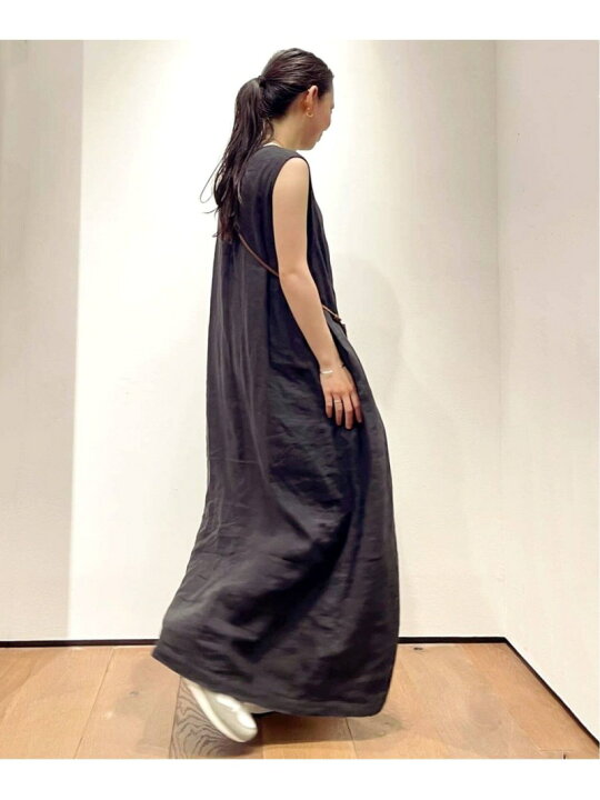 楽天市場】【SALE／30%OFF】リネンキャンバスノースリーブワンピース  