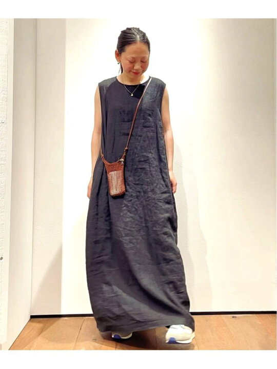 楽天市場】【SALE／30%OFF】リネンキャンバスノースリーブワンピース  