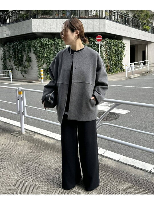 楽天市場】《追加5》スーパー140ビーバーノーカラーショートコート 