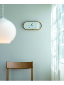 ��Curva wall clock �|�����v JOURNAL STANDARD FURNITURE �W���[�i���X�^���_�[�h�t�@�j�`���[ �C���e���A�E�����G�� ���v �x�[�W�� �u���E���y���������z[Rakuten Fashion]