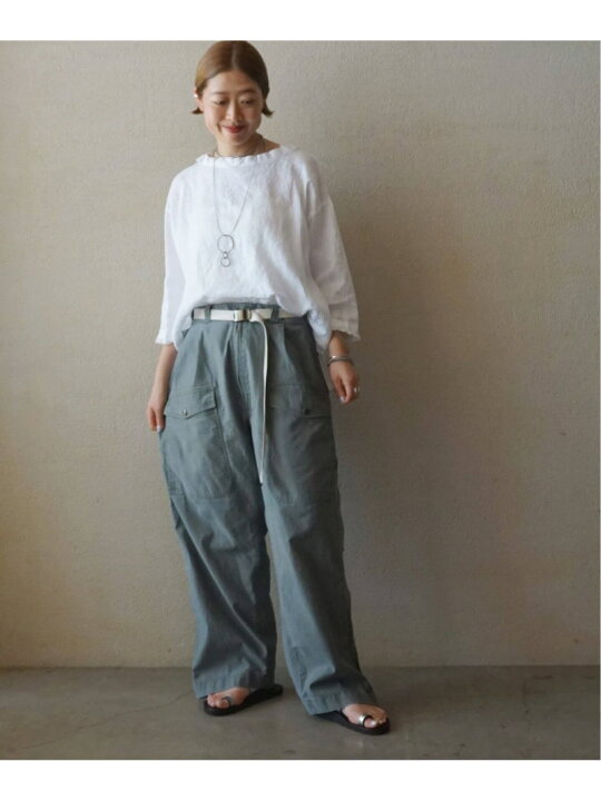 楽天市場】【SALE／30%OFF】ソフトリネン タックフリルブラウス 
