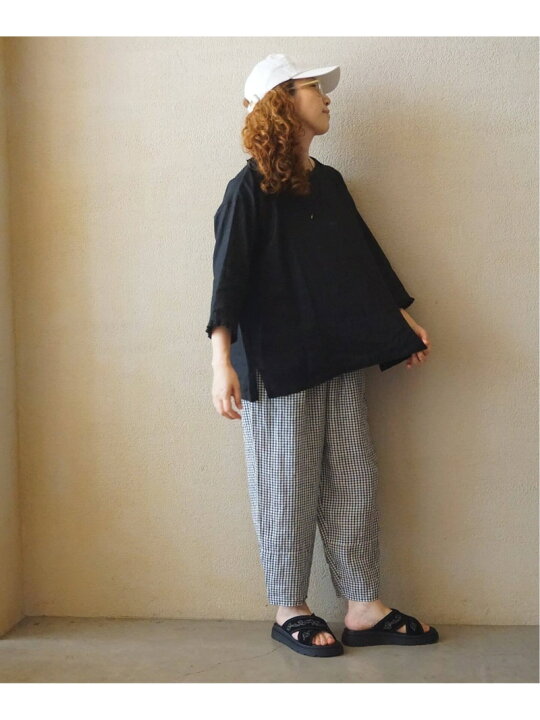 楽天市場】【SALE／30%OFF】ソフトリネン タックフリルブラウス 